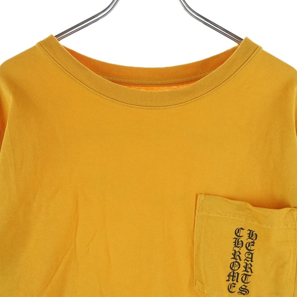 Chrome Hearts Mustard Arm Logo L S Tee Master Door Long Sleeve Neck T-Shirt — view 3