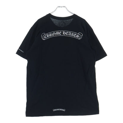 Chrome Hearts CH T-Shirt Scroll Label Print Crew Neck Pocket Short Sleeve
