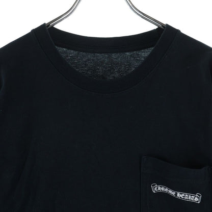 Chrome Hearts CH L S T-Shirt Back Scroll Logo Long Sleeve T Black — view 3