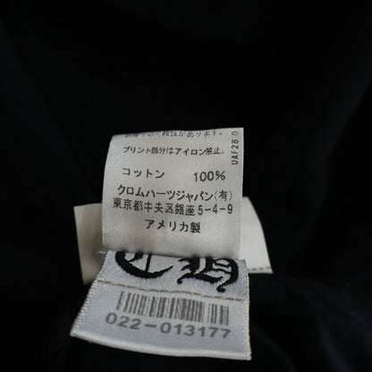 Chrome Hearts CH L S T-Shirt Back Scroll Logo Long Sleeve T Black — view 8