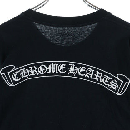 Chrome Hearts CH L S T-Shirt Back Scroll Logo Long Sleeve T Black — view 4