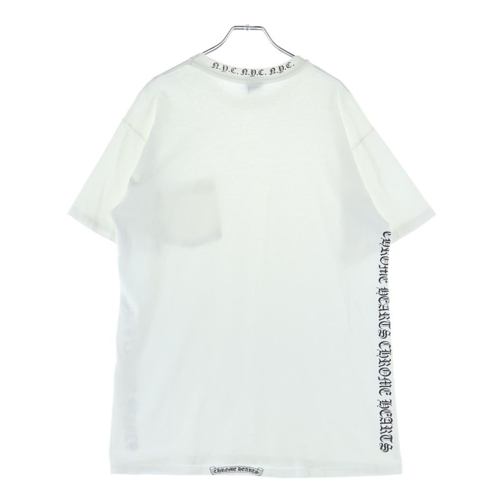Chrome Hearts Vintage S Tee Nyc Limited Neck Logo Short Sleeve T-Shirt — view 2