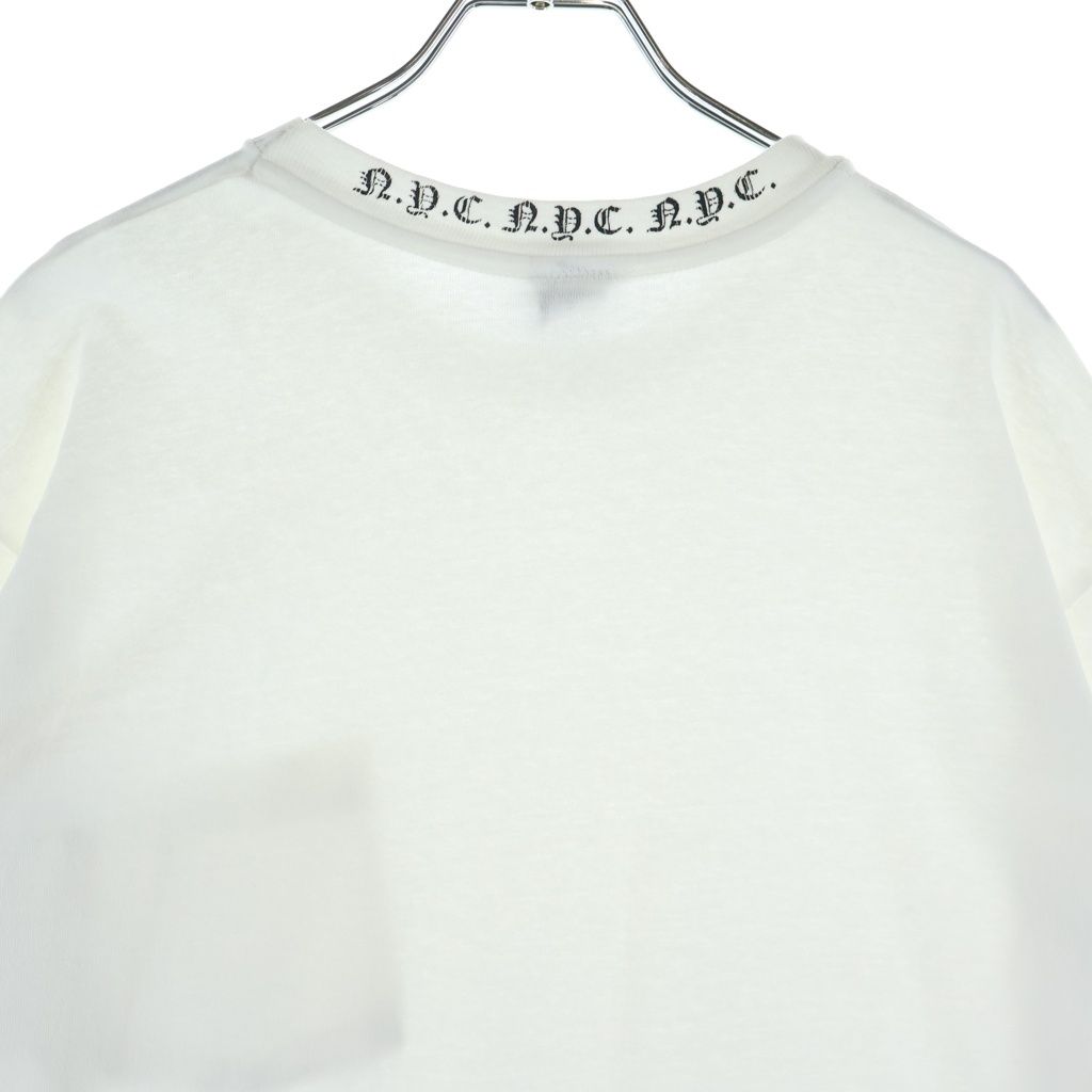 Chrome Hearts Vintage S Tee Nyc Limited Neck Logo Short Sleeve T-Shirt — view 4