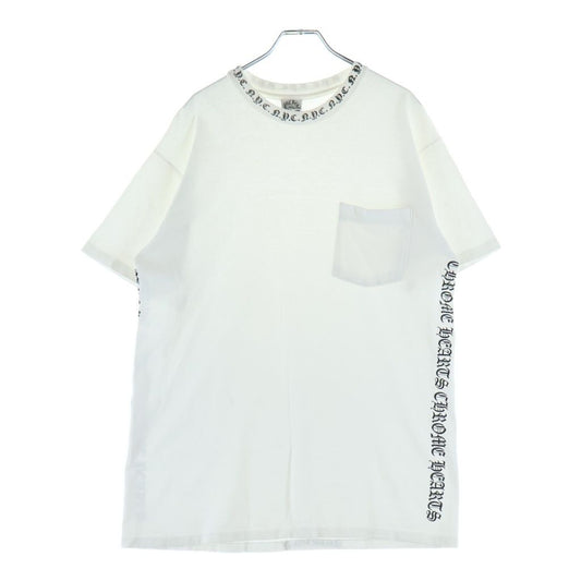 Chrome Hearts Vintage S Tee Nyc Limited Neck Logo Short Sleeve T-Shirt