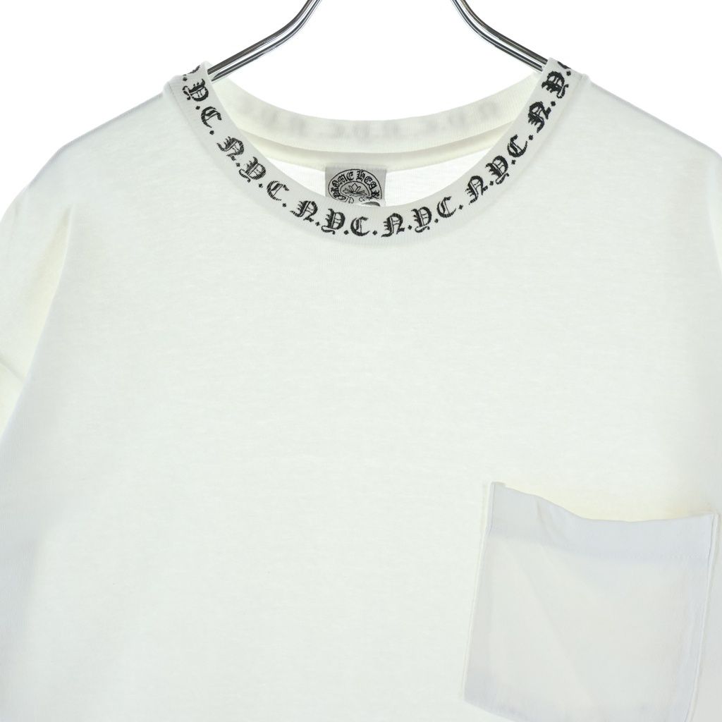 Chrome Hearts Vintage S Tee Nyc Limited Neck Logo Short Sleeve T-Shirt — view 3