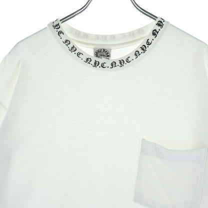 Chrome Hearts Vintage S Tee Nyc Limited Neck Logo Short Sleeve T-Shirt — view 3