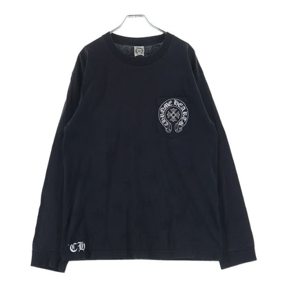 Chrome Hearts Vintage L S Tee Sleeve CH Plus Back Scroll Label Print Long