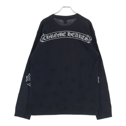 Chrome Hearts Vintage L S Tee Sleeve CH Plus Back Scroll Label Print Long — view 2