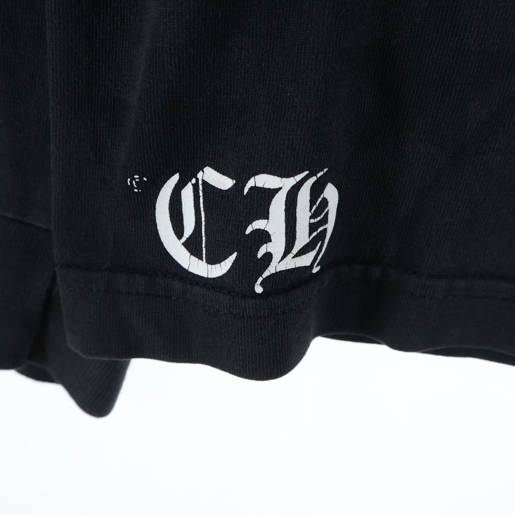 Chrome Hearts Vintage L S Tee Sleeve CH Plus Back Scroll Label Print Long — view 5
