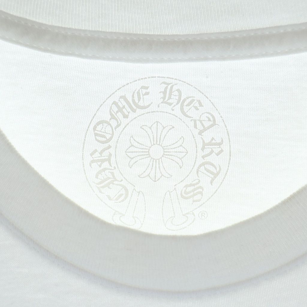 Chrome Hearts Honolulu Limited Horseshoe Tee Print Short Sleeve T-Shirt White — view 7