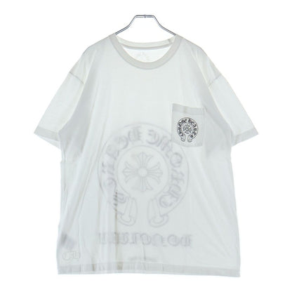 Chrome Hearts Honolulu Limited Horseshoe Tee Print Short Sleeve T-Shirt White — view 2