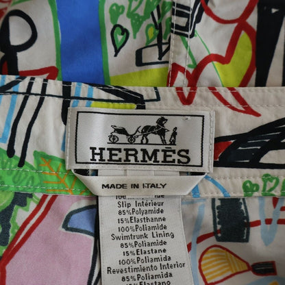 Hermes Nylon Shorts Series Button Multi — view 7