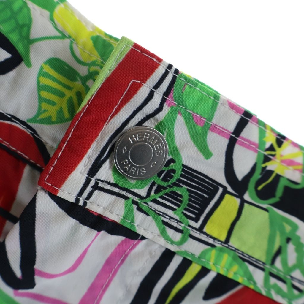 Hermes Nylon Shorts Series Button Multi — view 6