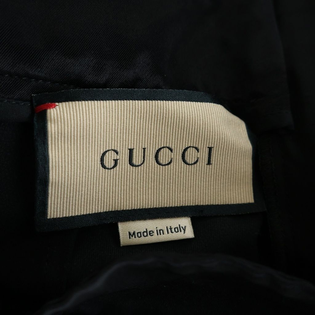 Gucci Zip Straight Pants Black — view 6