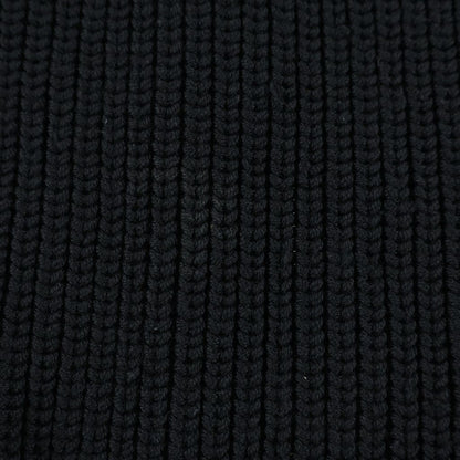 Versace Crew Neck Logo Knit Black Sweater — view 4