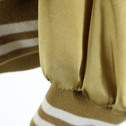 Celine Tiger Satin Teddy Jacket Embroidery Gold — view 5