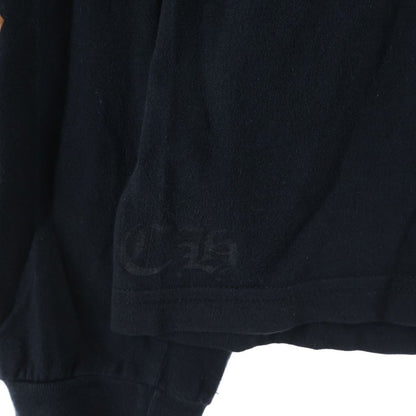 Chrome Hearts Neck Logo L S Tee Print Long Sleeve T-Shirt Black Brown — view 5