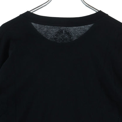 Chrome Hearts Neck Logo L S Tee Print Long Sleeve T-Shirt Black — view 4