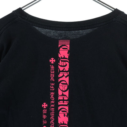 Chrome Hearts Neon Logo Print Long Sleeve T-Shirt Black — view 4