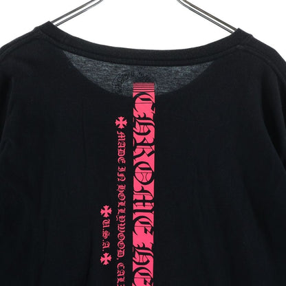 Chrome Hearts Neon Logo Print Long Sleeve T-Shirt Black — view 4