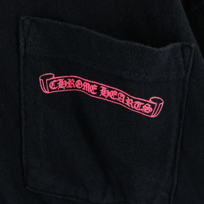 Chrome Hearts Neon Logo Print Long Sleeve T-Shirt Black — view 5