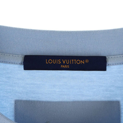 Louis Vuitton Embossed LV Short Sleeve T-Shirt Dt3 Light Blue — view 6