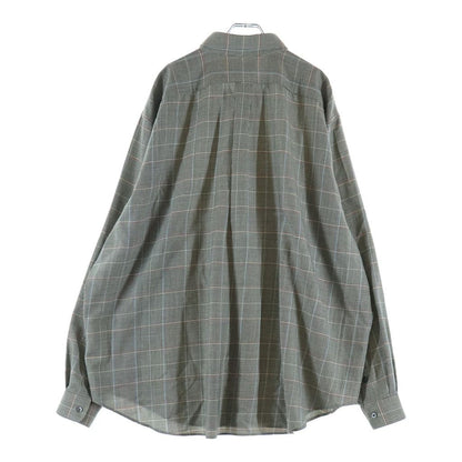 Gucci Line Gupig Oversize Long Sleeve Shirt Gray Zabqw — view 2