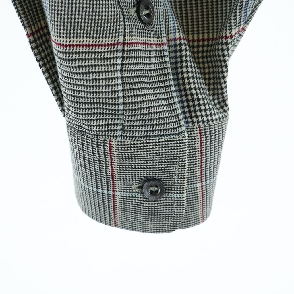 Gucci Line Gupig Oversize Long Sleeve Shirt Gray Zabqw — view 6
