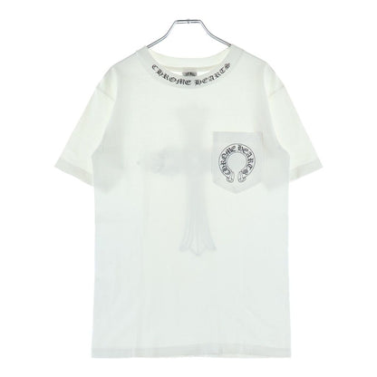 Chrome Hearts Vintage Neck Logo Cross Pocket SS Tee Back Chest Short Sleeve — view 2