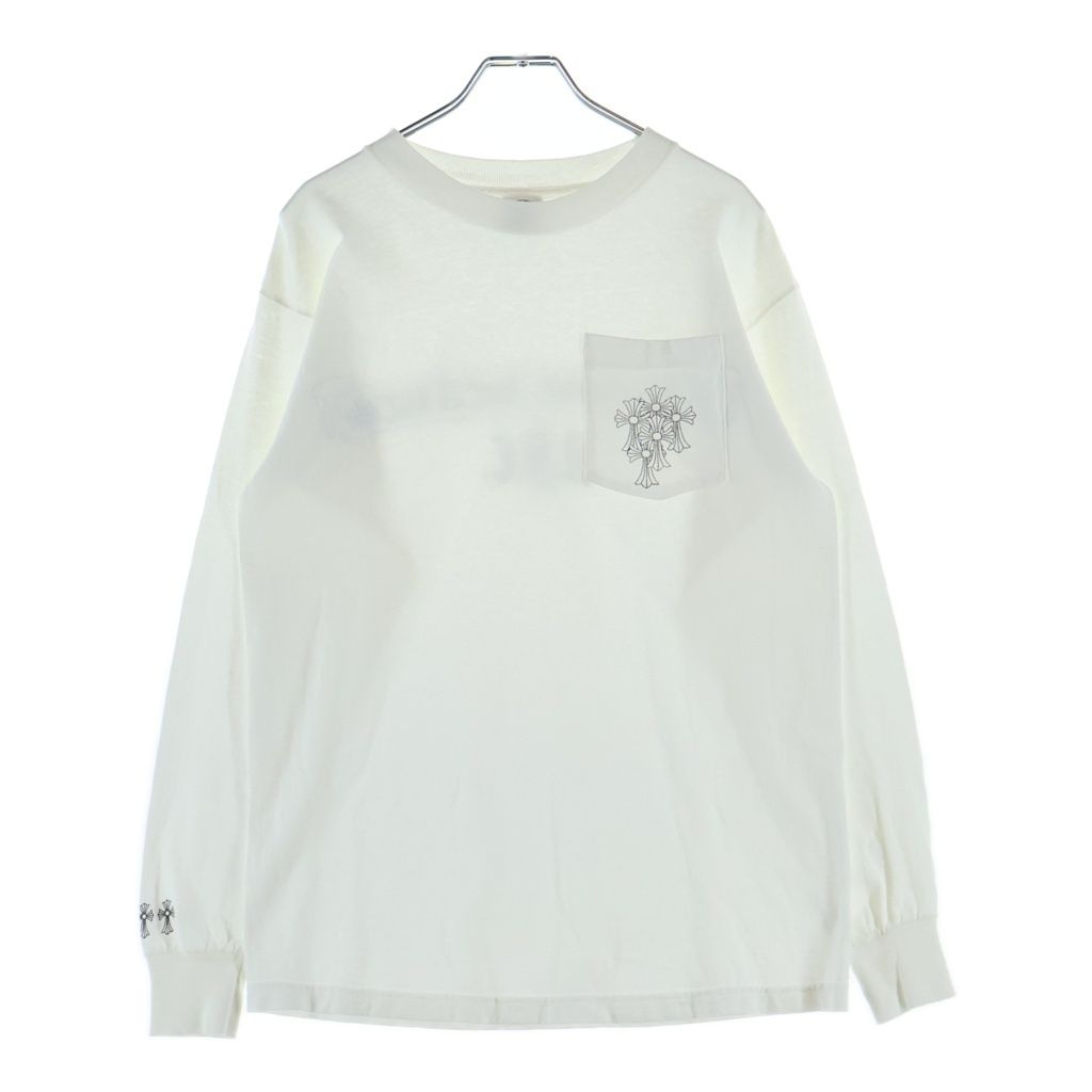 Chrome Hearts Vintage L S Tee Nyc Limited Cemetery Cross Back Scroll Label — view 2