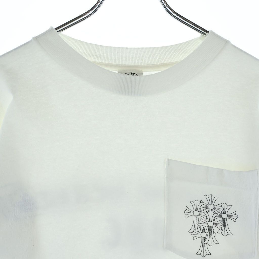 Chrome Hearts Vintage L S Tee Nyc Limited Cemetery Cross Back Scroll Label — view 3