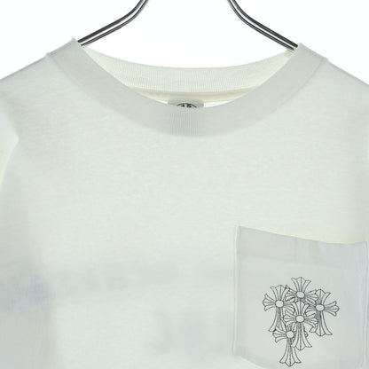 Chrome Hearts Vintage L S Tee Nyc Limited Cemetery Cross Back Scroll Label — view 3