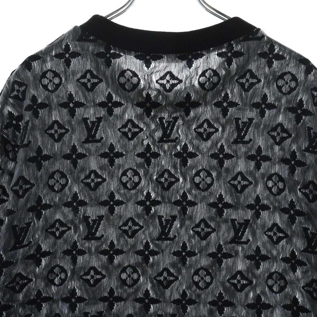 Louis Vuitton Monogram Thistle T-Shirt Black — view 4