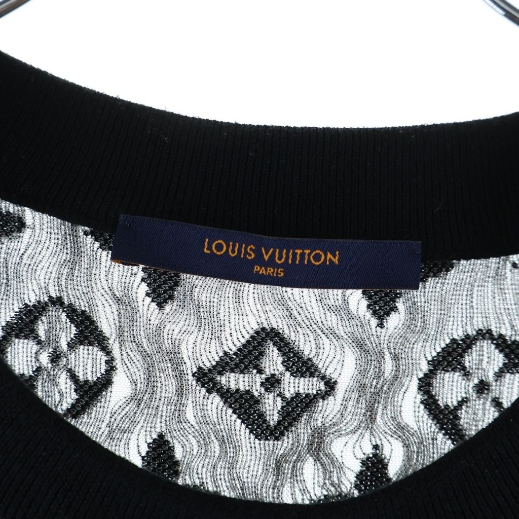 Louis Vuitton Monogram Thistle T-Shirt Black — view 6