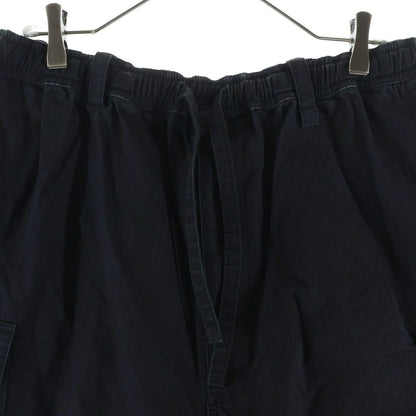 Balenciaga Drawstring Cotton Cargo Long Pants Black — view 3