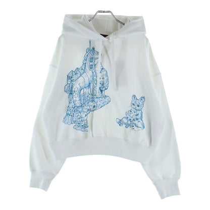 Gucci Higuchi Yuko Collaboration Graphic Back Print Hoodie White