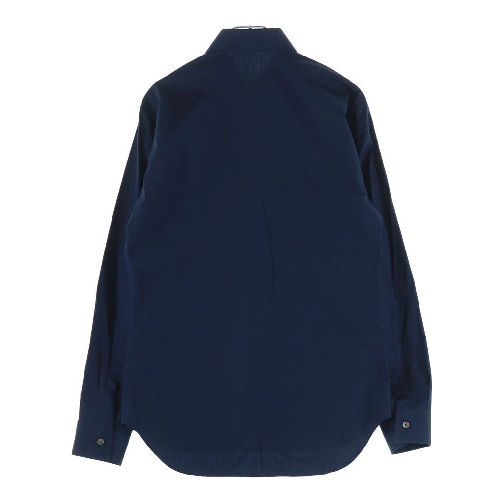 Dior Logo Embroidery Long Sleeve Shirt Navy 39 — view 2