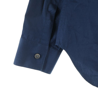 Dior Logo Embroidery Long Sleeve Shirt Navy 39 — view 5