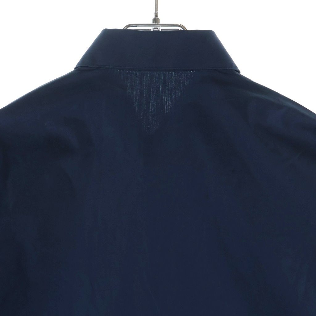 Dior Logo Embroidery Long Sleeve Shirt Navy 39 — view 4