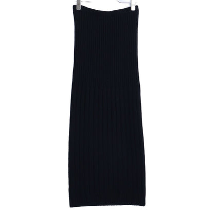 Chanel Wool Rib Knit Long 38 Sweater — view 2