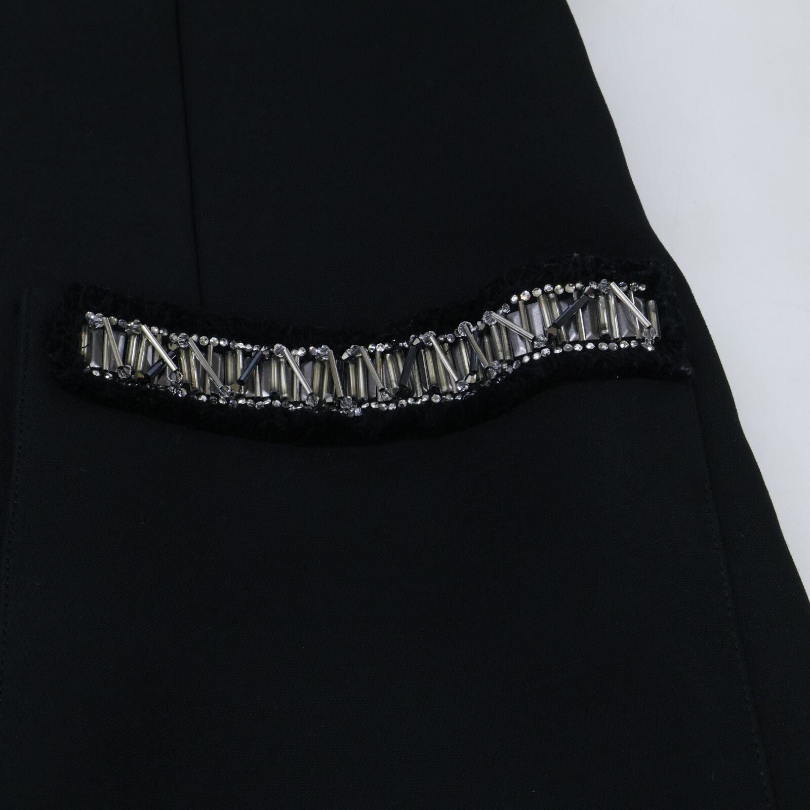 Louis Vuitton Nqa Wool Silk Sleeveless 34 Dress — view 6
