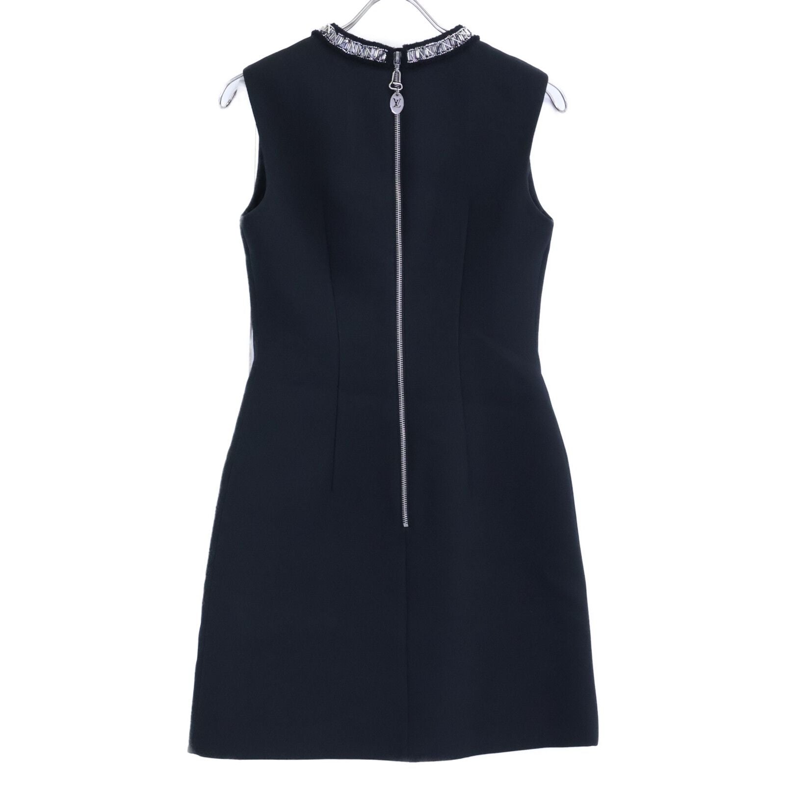Louis Vuitton Nqa Wool Silk Sleeveless 34 Dress — view 2