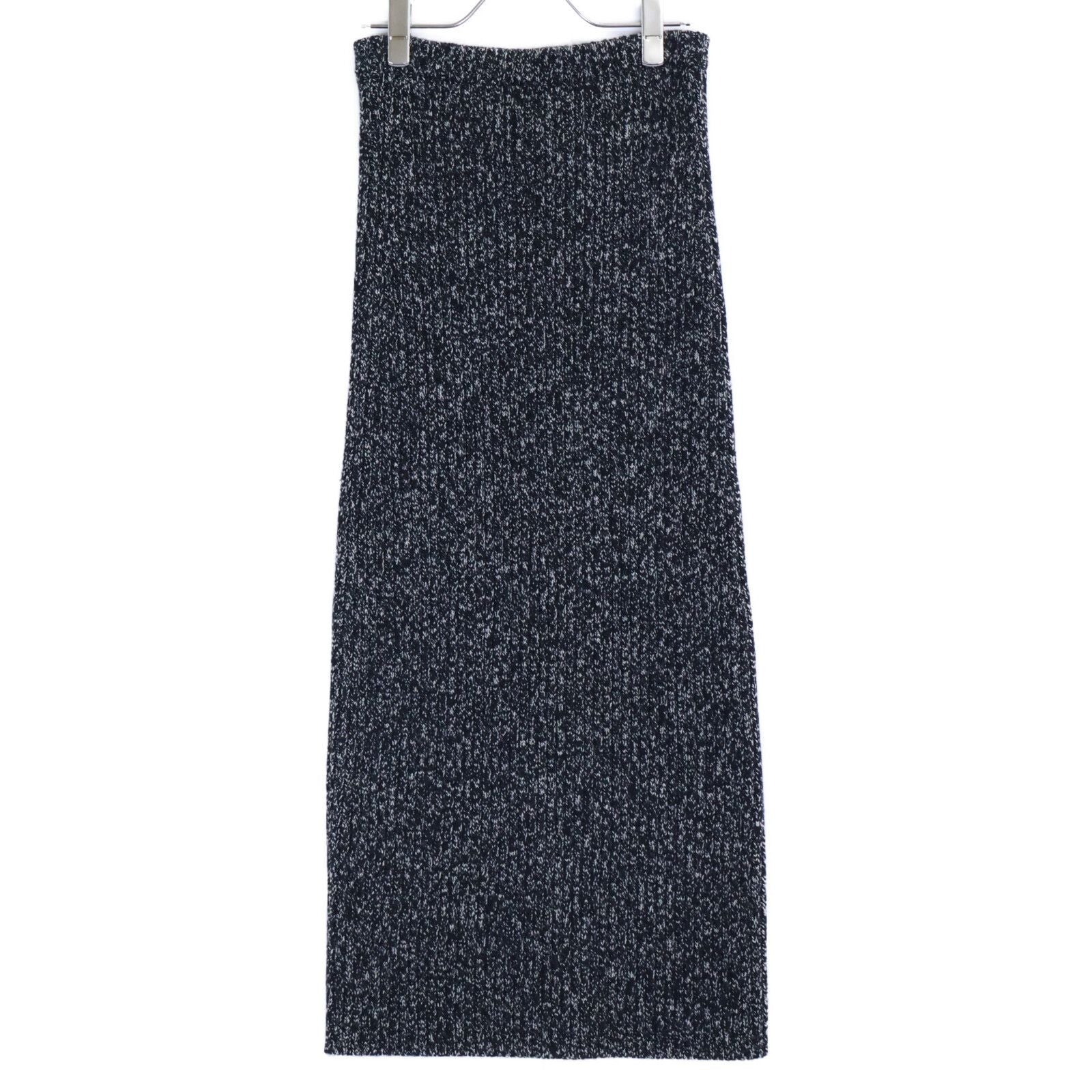 Max Mara Kim Ribbed Knit Peplum Zip Jacket Long Skirt Set L — view 7