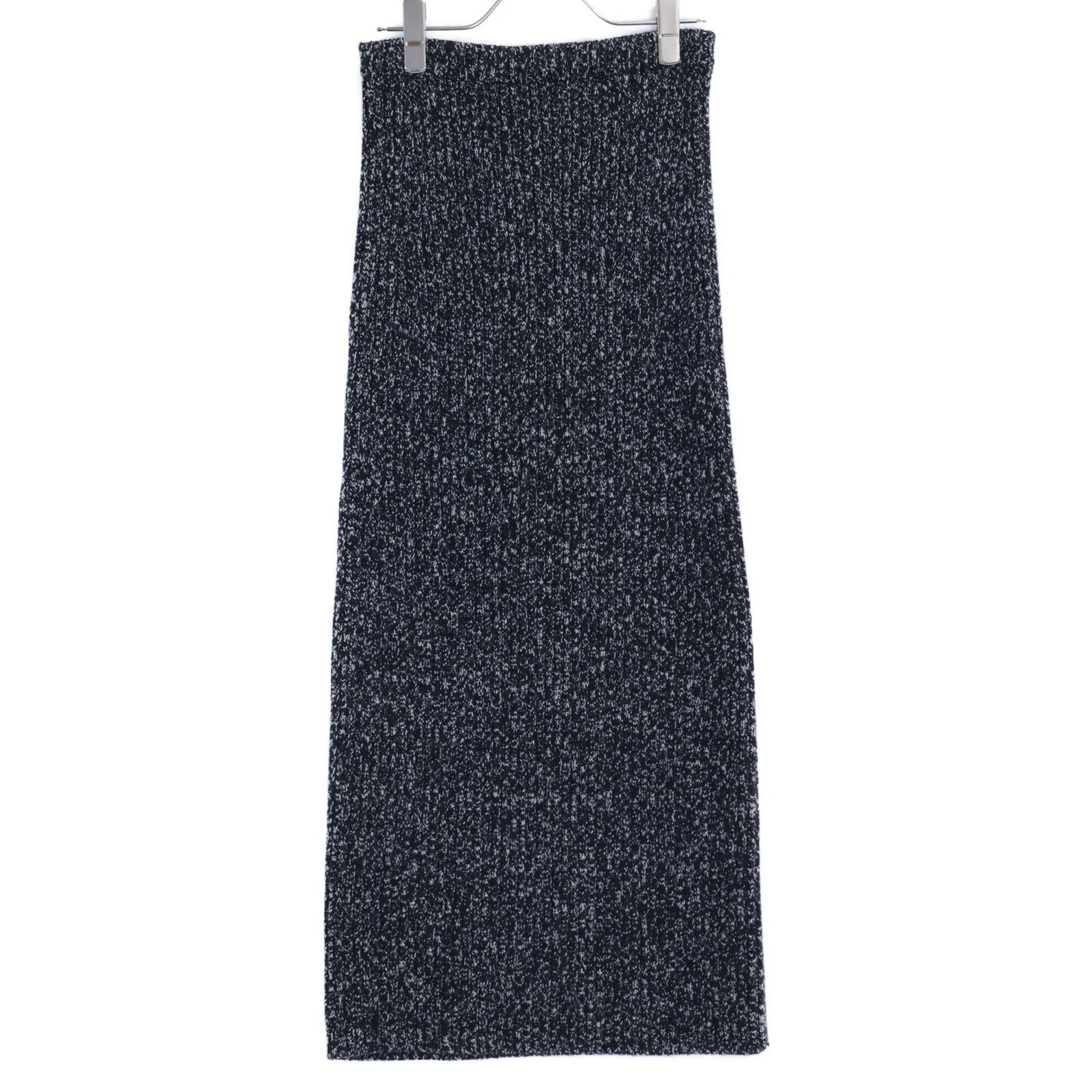 Max Mara Kim Ribbed Knit Peplum Zip Jacket Long Skirt Set L — view 6