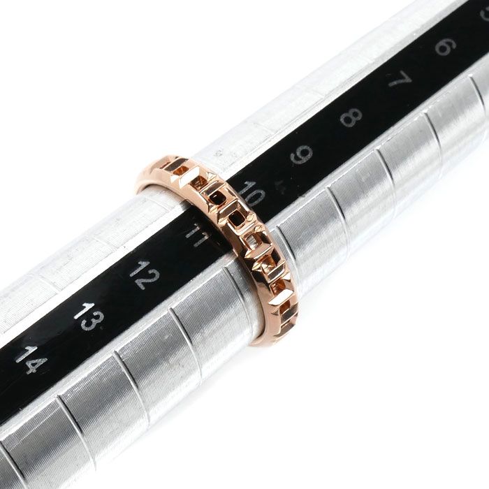 Tiffany & Co 18k Pink Gold T True Ring — view 6