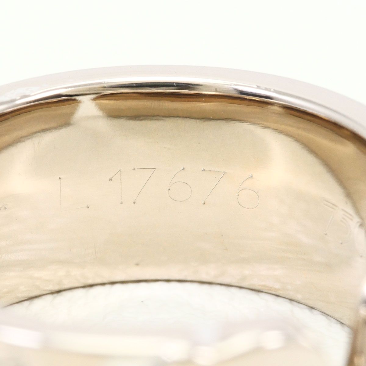 Cartier C2 18k White Gold Ring — view 6