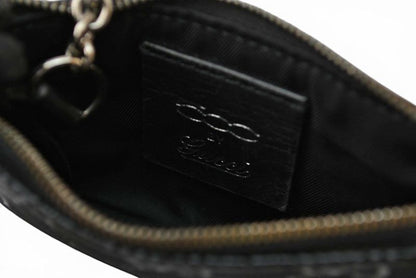 Gucci Key Case Coin Key Ring GG Supreme Black Key Holder — view 6