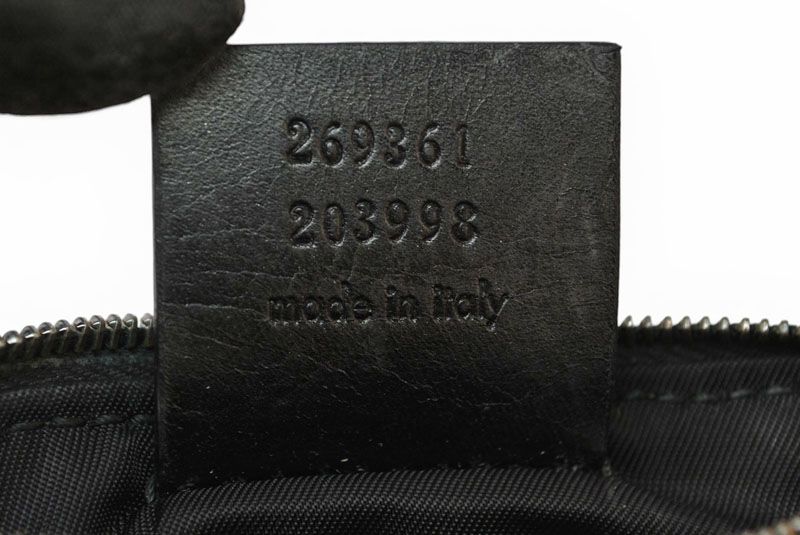 Gucci Key Case Coin Key Ring GG Supreme Black Key Holder — view 7