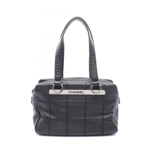 Chanel Choco Bar Black Caviar Leather Bar Boston