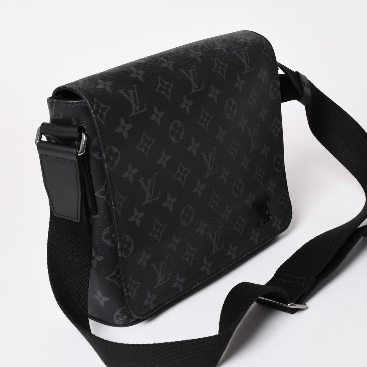 Louis Vuitton District PM Shoulder Bag Monogram Eclipse Canvas — view 3